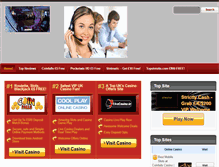 Tablet Screenshot of mobilecasinotraffic.com